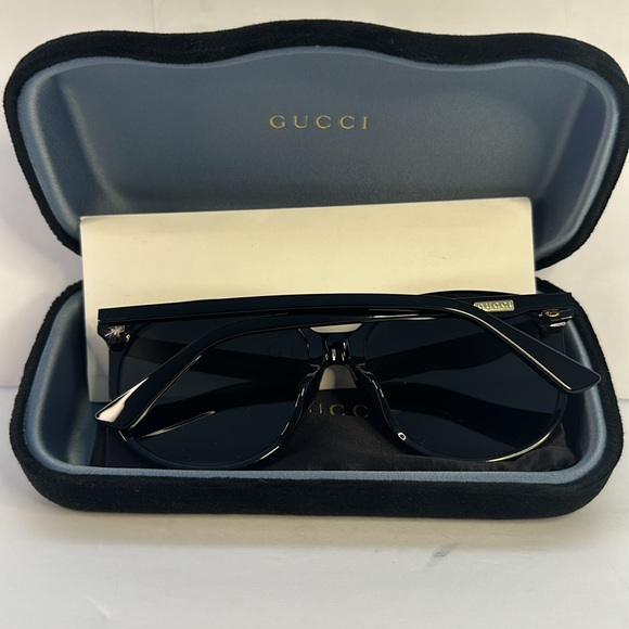 New Authentic GUCCI GG0261SA 001 Round Sunglasses - Picture 12 of 13